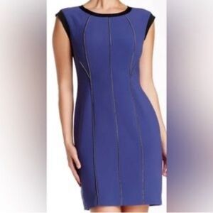 Rebecca Taylor size 4 pewter chain shift dress